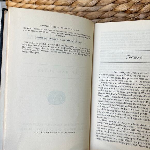 A Many Splendor Thing: Han Suyin - Picture 4 of 5